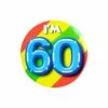 Button Klein I'm 60