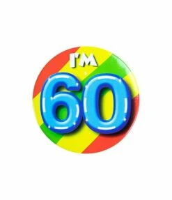 Button Klein I'm 60