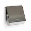Brabantia Toiletrolhouder Met Klep Platinum