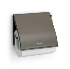 Brabantia Toiletrolhouder Met Klep Platinum