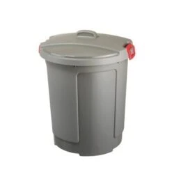 Sunware Megano Afvalcontainer 75 Liter Antraciet