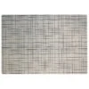 Placemat 40x43cm Salvamantel Damero Liso Crudo