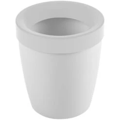 Tiglio Tafel Prullenbak Open 1,5 Liter Wit