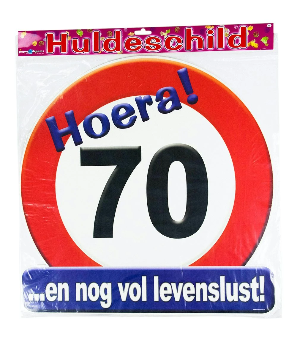 Huldeschild 70 Jaar - Afbeelding 2