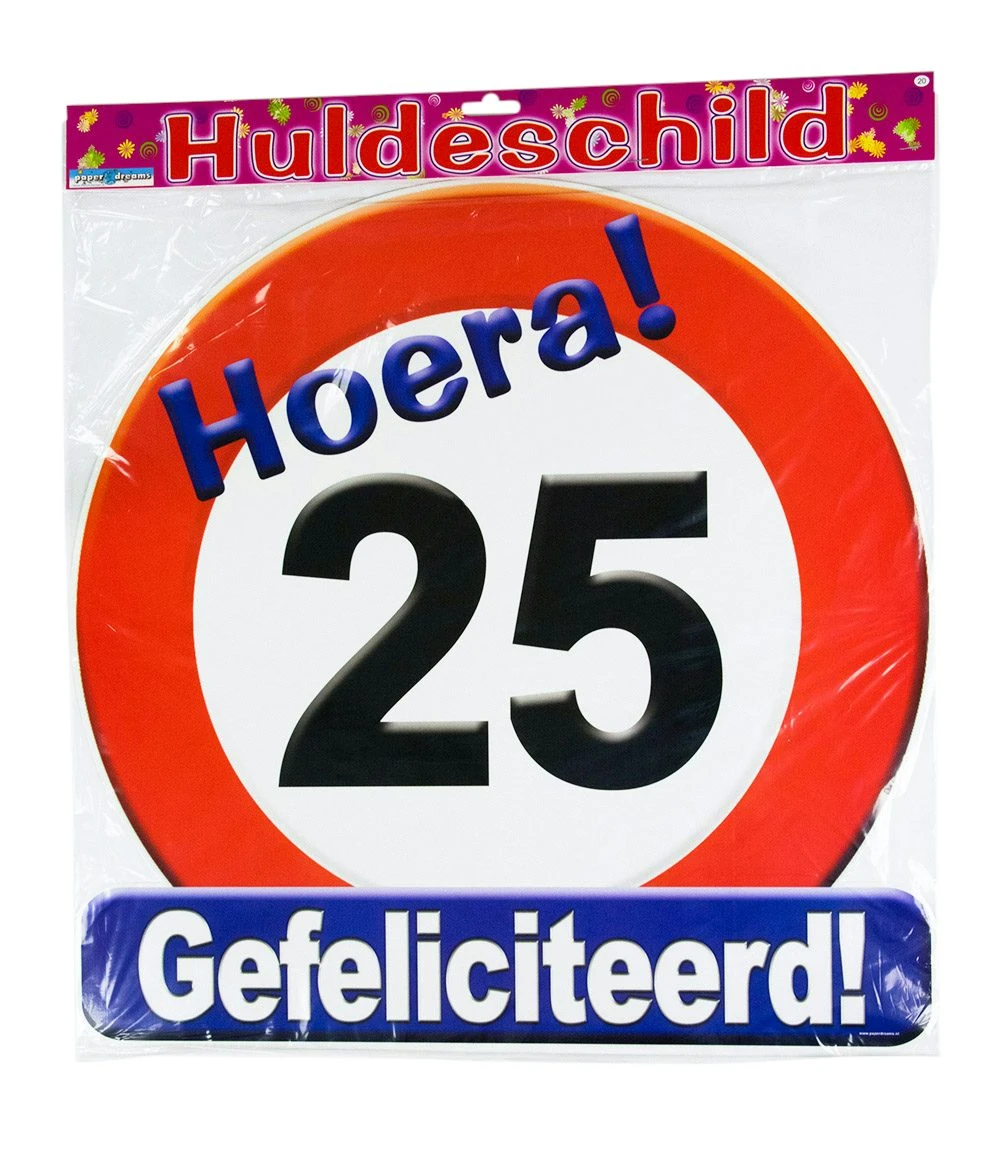 Huldeschild 25 Jaar - Afbeelding 2
