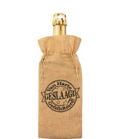 Bottle Gift Bag Geslaagd OP=OP