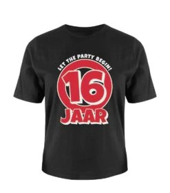 Leeftijd Shirt 16 Jaar OP=OP