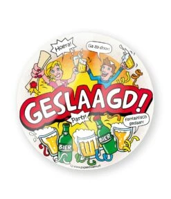 Bierviltjes Geslaagd