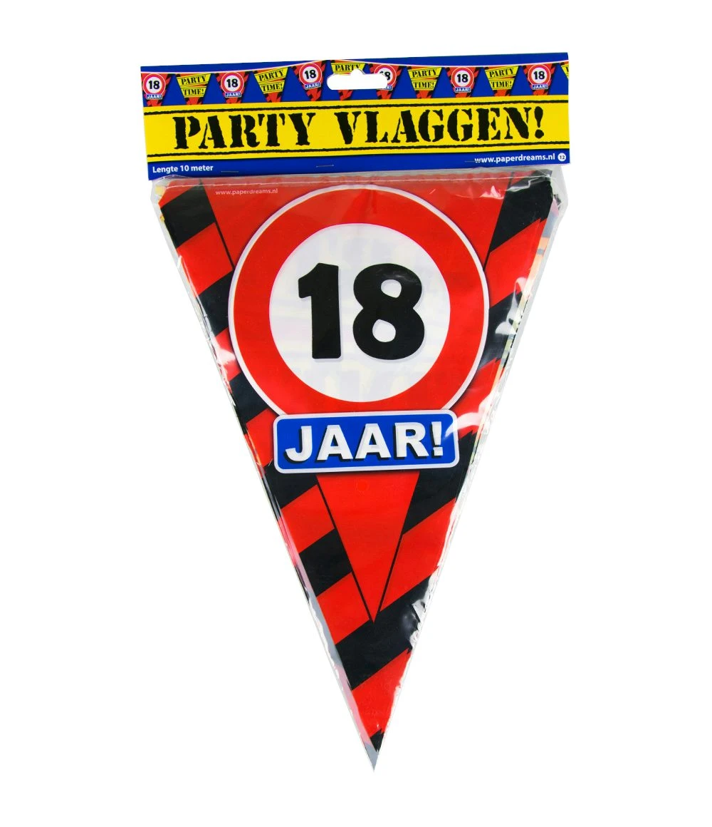 Vlaggenlijn 18 Jaar - Afbeelding 2