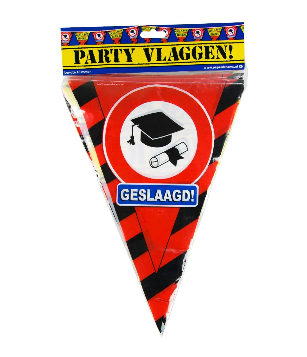 Vlaggenlijn Geslaagd 10 Meter - Afbeelding 2