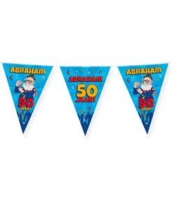 Vlaggenlijn Abraham Cartoon 10 Mtr