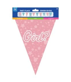 Folie Vlaggen Gender Reveal