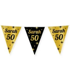 Folie Vlaggenlijn 50 Jaar Sarah