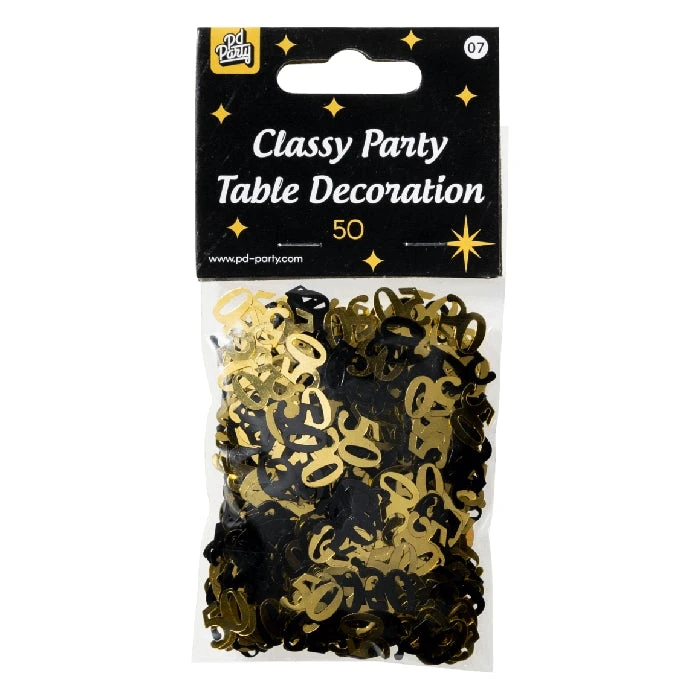 Tafel Confetti 50