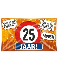 Gevel Vlag 25 Jaar Op=Op