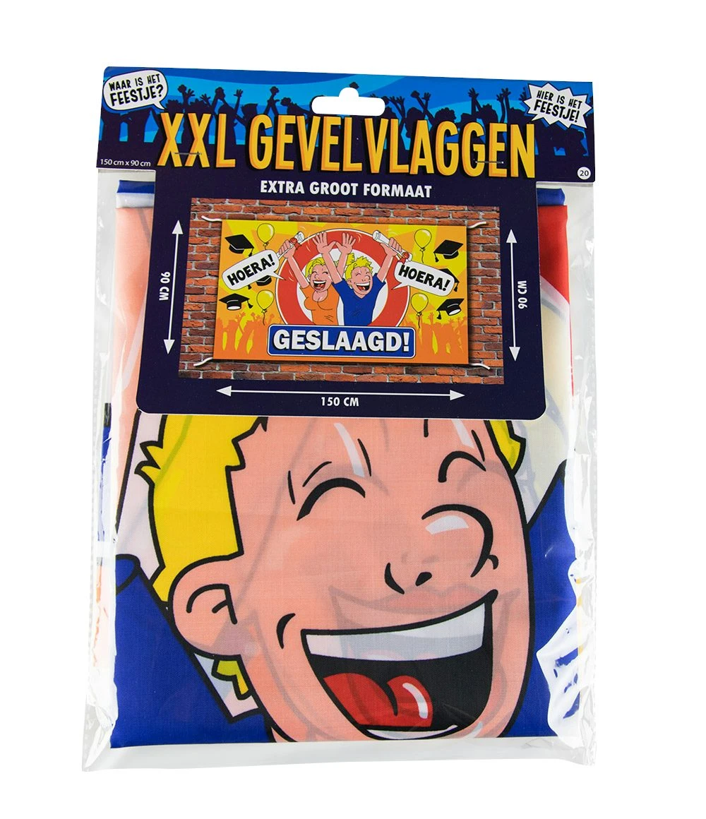 Gevel Vlag Geslaagd Op=Op - Afbeelding 2