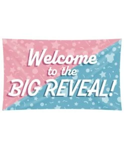 Gevel Vlag Gender Reveal