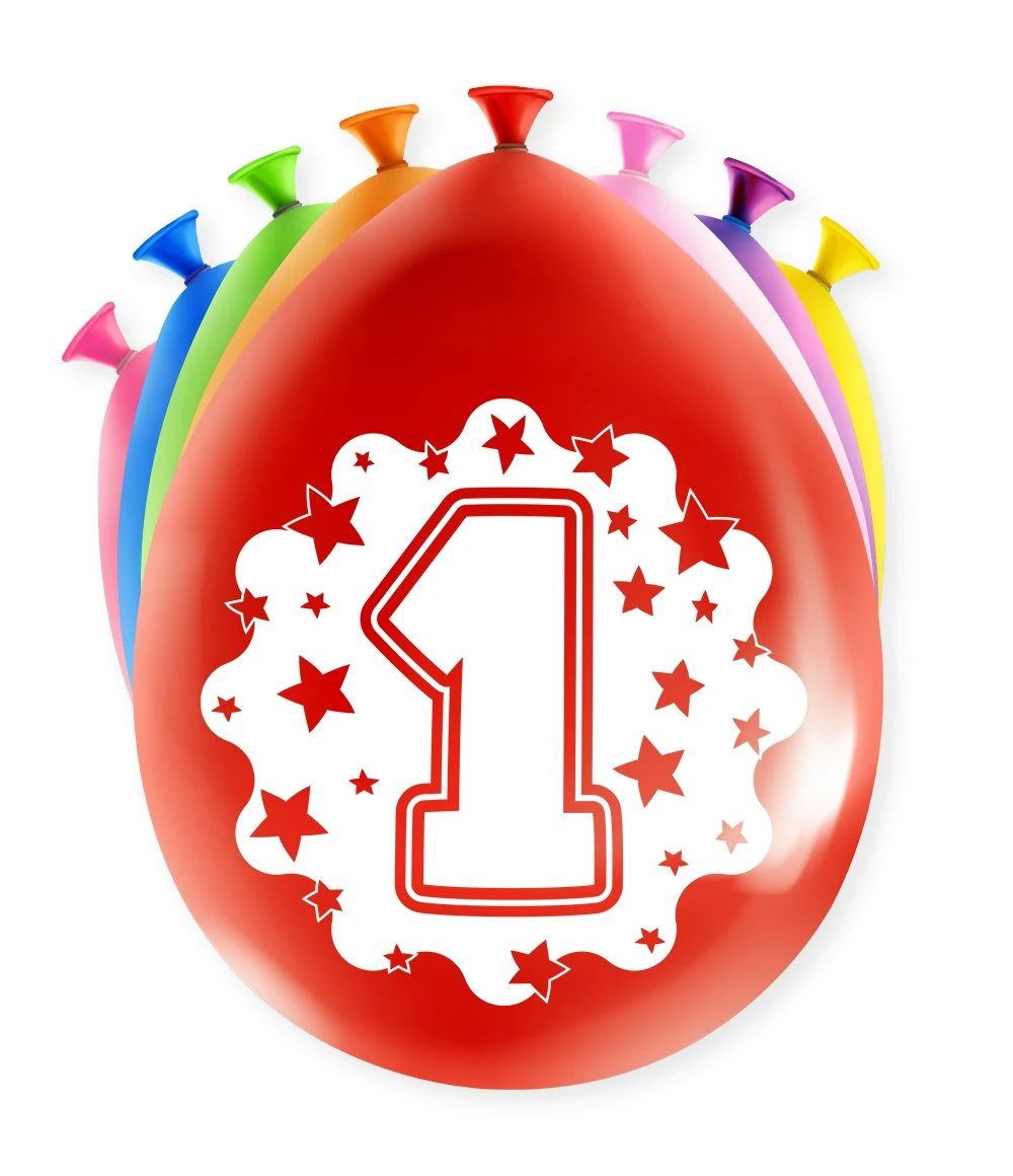 Ballonnen 1 Jaar