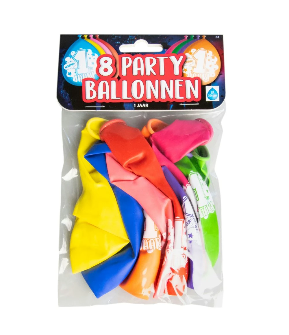 Ballonnen 1 Jaar - Afbeelding 2