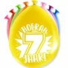 Ballonnen 7 Jaar 8 Stuks
