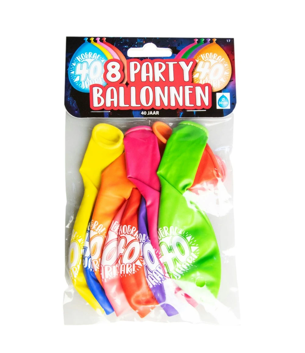 Ballonnen 40 Jaar - Afbeelding 2
