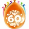 Ballonnen 60 Jaar 8 Stuks