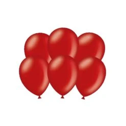 Ballonnen Metallic Ruby 6 Stuks