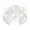 Ballonnen Metallic Zilver 6 Stuks