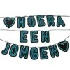 Neon Slinger Hoera Een Jongen OP=OP