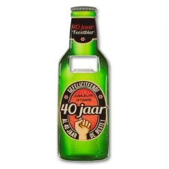 Bieropener 40 Jaar Op=Op