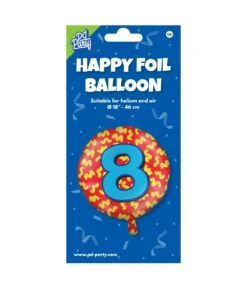 Folie Ballon 8 Jaar