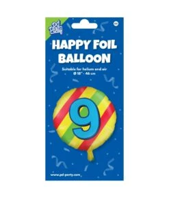 Folie Ballon 9 Jaar