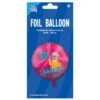 Folie Ballon Sarah Cartoon