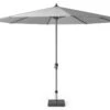 Platinum Riva Parasol 350 Cm Rond Licht Grijs
