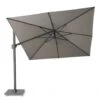 Platinum Challenger Zweefparasol T2 Premium 3x3 Manhattan