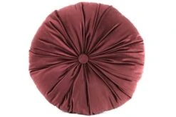 Kussen Rond Alize Aubergine