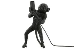 Decostar Countryfield Tafellamp Aap E14 Cheeta Zwart