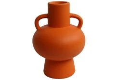 Amphore Ro Debbie Oranje-L13,5B13,5H17,5CM