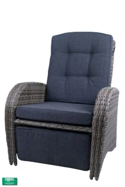 Qopps Casablanca Stoel Met Voetstuk Licht Grijs