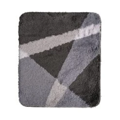 Bidetmat 50x60cm. Acryl Grijs