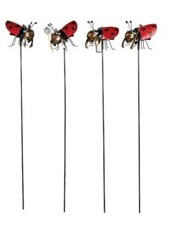 Tuinprikker Lieveheersbeestje 4 Assorti