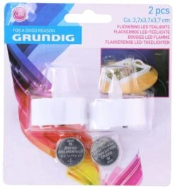 Theelicht Knipperend 2 Stuks