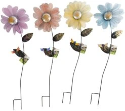 Bloem Op Standaard 25x2x90cm