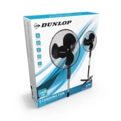 Ventilator Staand 40cm Zwart 40W