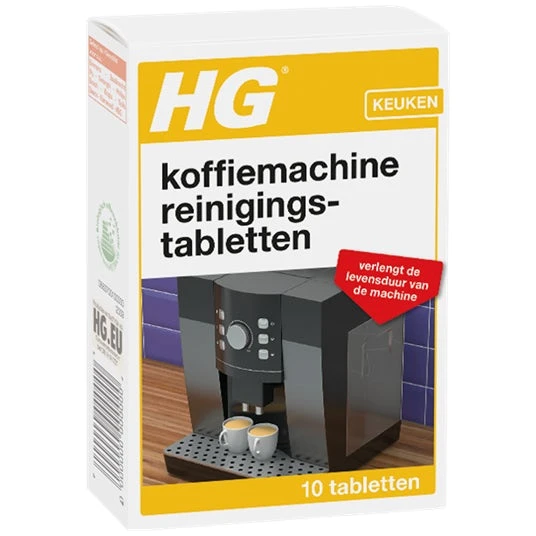 HG Universele Reinigingstabletten Voor Koffiemachines
