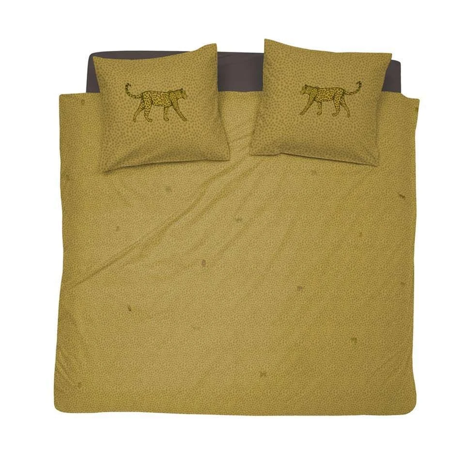 Cinderella Dekbedovertrekset Katoen 240 X 200/220 Cm Cali Golden Yellow