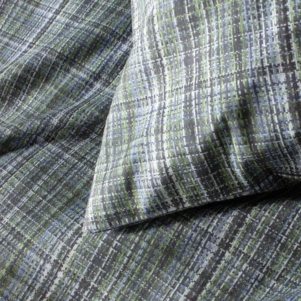 Damai Dekbedovertrekset Bio Katoen 240 X 200/220 Cm Signore Forest Green - Afbeelding 3