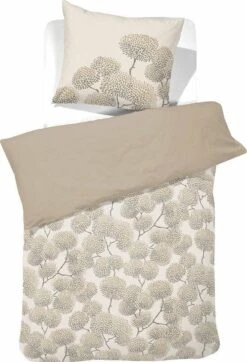 Cinderella Dekbedovertrekset Katoen 140x200/220 Branche Natural
