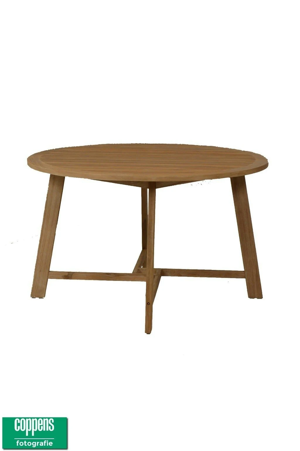 Teak Tafel Alexander 130 Cm Rond - Afbeelding 3