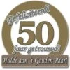 Huldeschild - Special - 50 Jaar Getrouwd